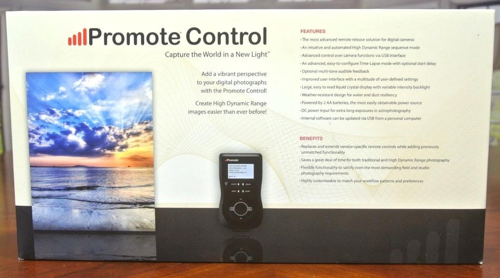Promote Control DSLR HDR Camera Remote Control High Dynamic Range Time‑lapse