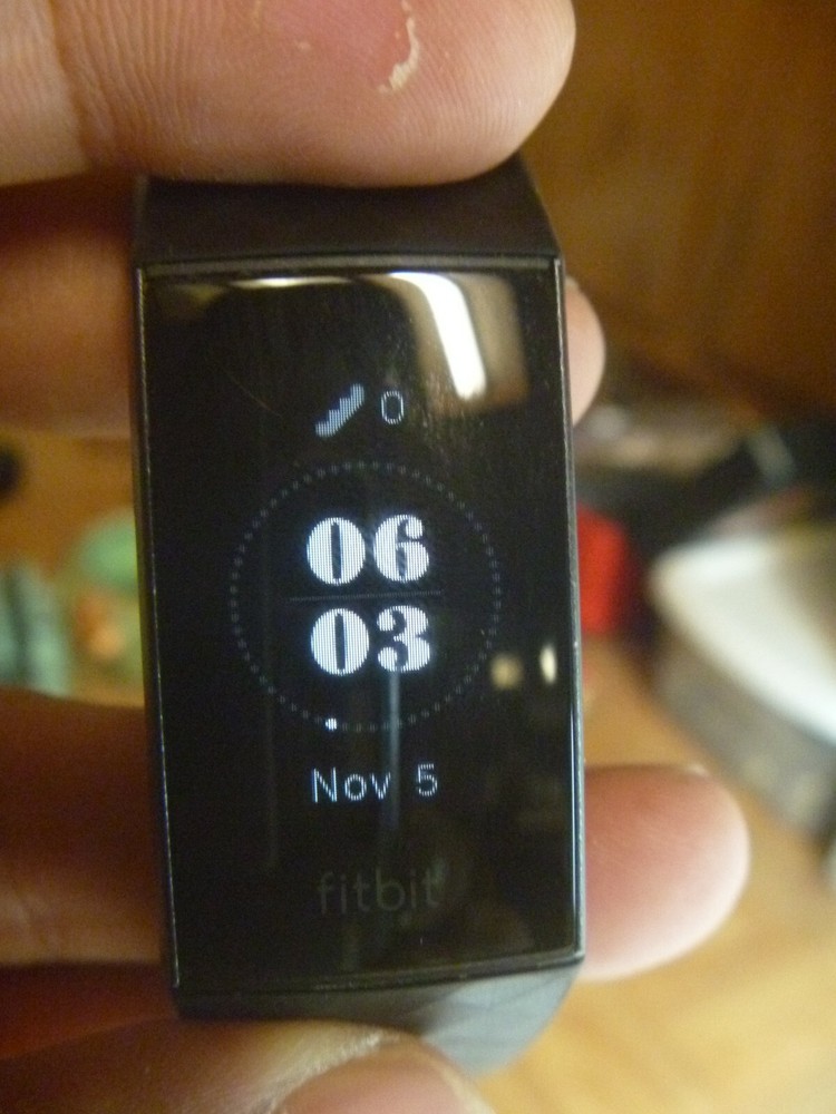 Fitbit Charge 3 Fitness Activity Tracker - Black - Small