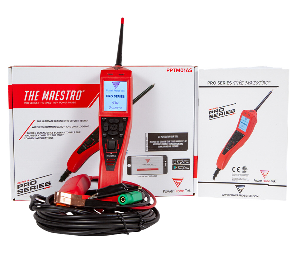 Power Probe Maestro AC DC Voltmeter Circuit Tester With Wireless Communication