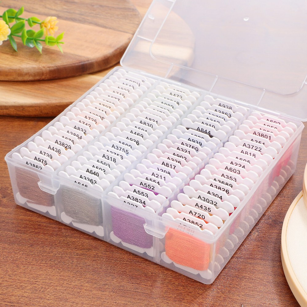 1 Box 80 Color Embroidery Thread Yarn Thread Sewing Thread Sewing Machine Thread