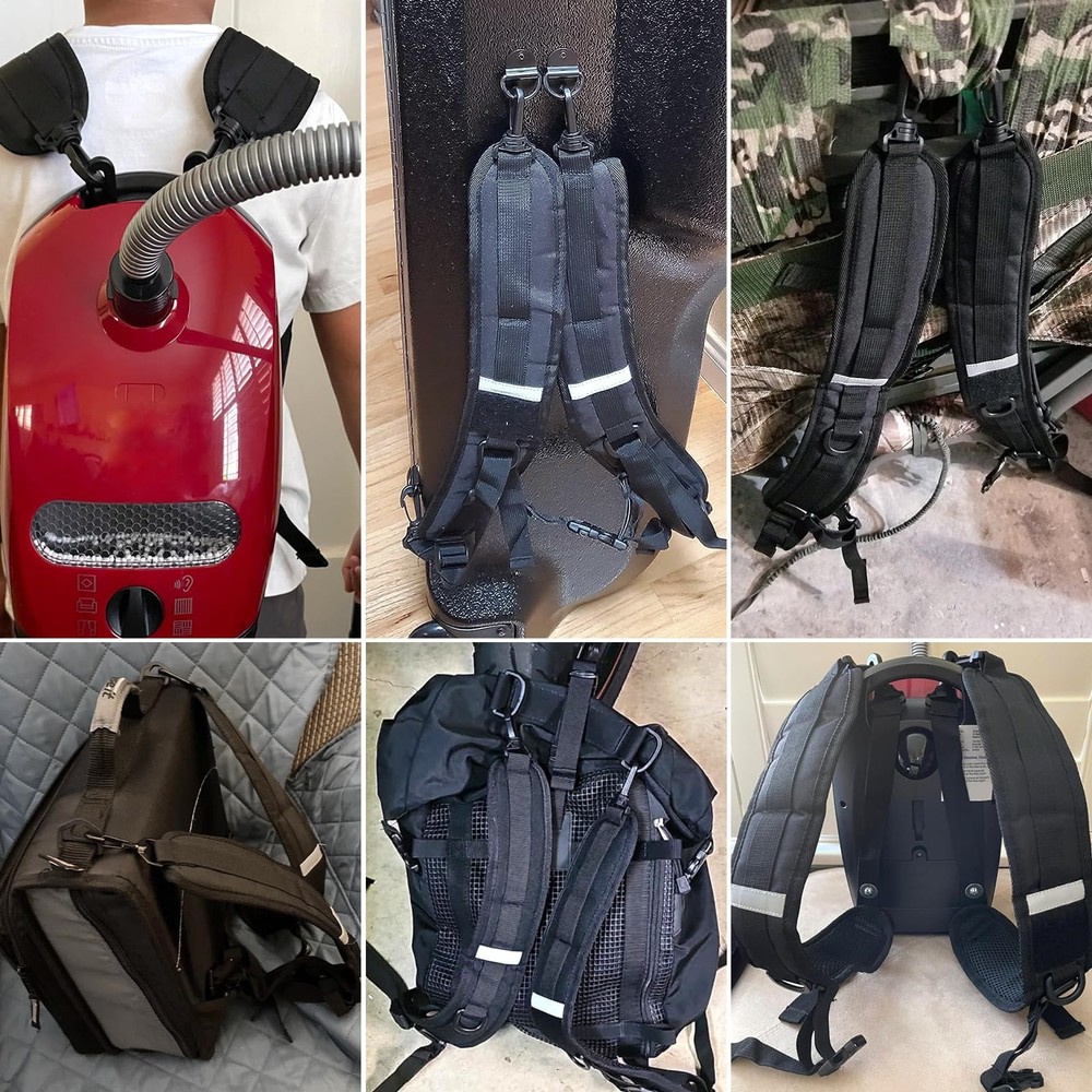 Backpack Straps, Backpack Shoulder Strap for bags strap Black One Size