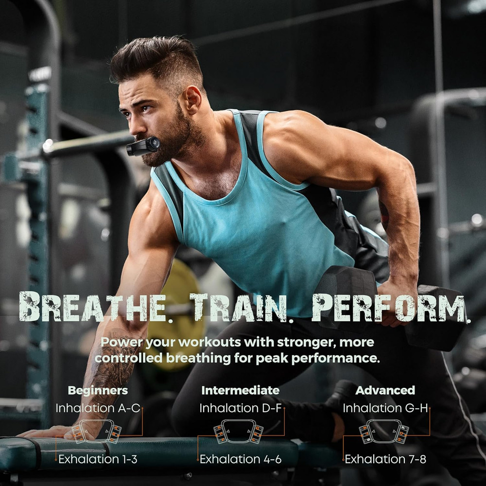 Breathing Trainer | Premium Silicone Trainer | Boost Breathing Patterns | Adjust