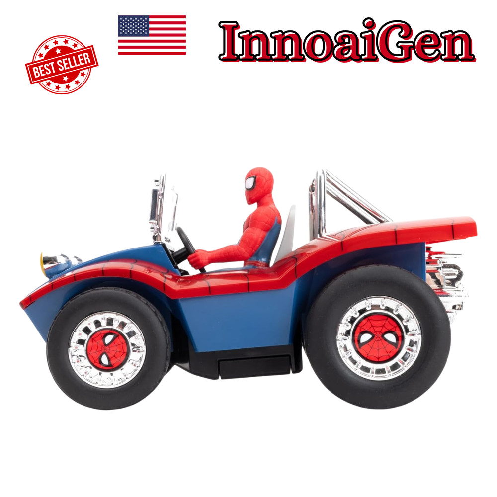 Jada Marvel Spider-Man Buggy Car Turbo Boost Remote Control Full-Function NIB