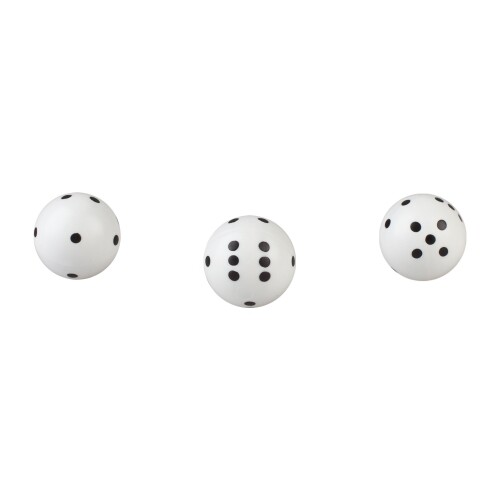 Round Cube - Dés Rond - Yellow - Neon - 21mm