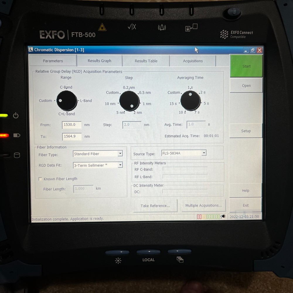 EXFO FTB-5800 Chromatic Dispersion Module