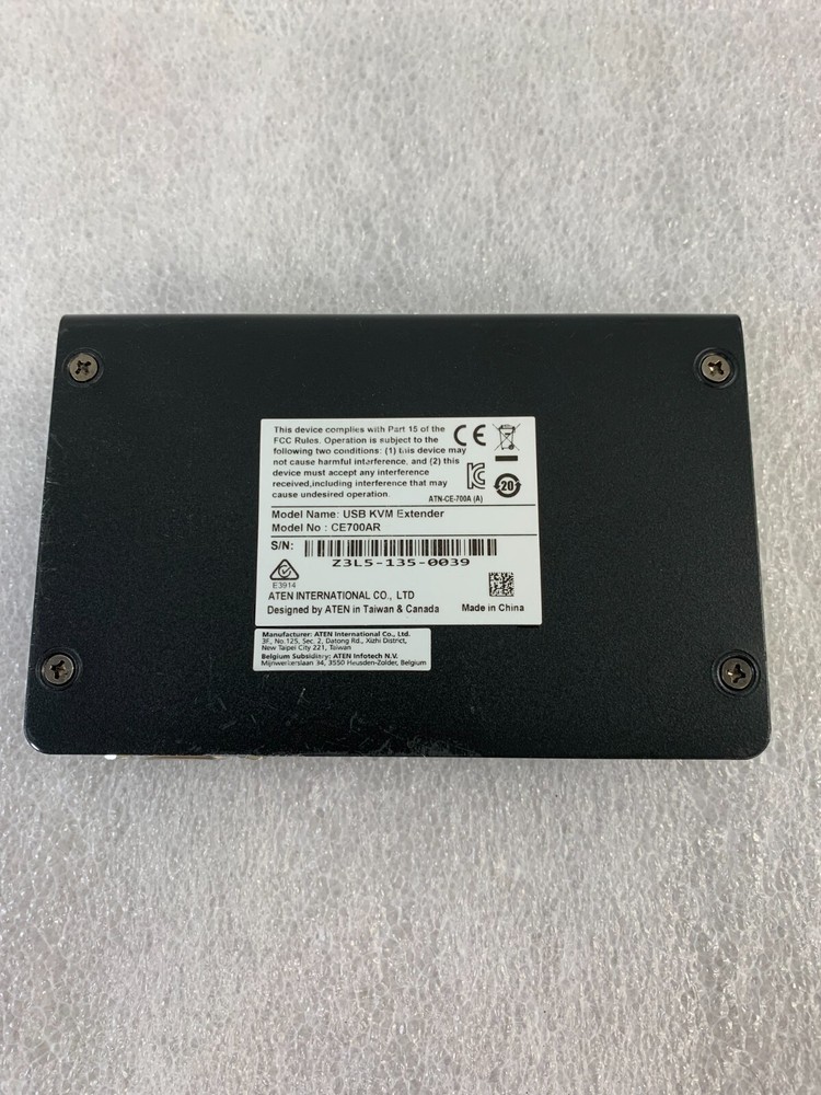 ATEN CE700AR USB KVM Extender Switch Remote Console UNIT ONLY FREE SHIPPING