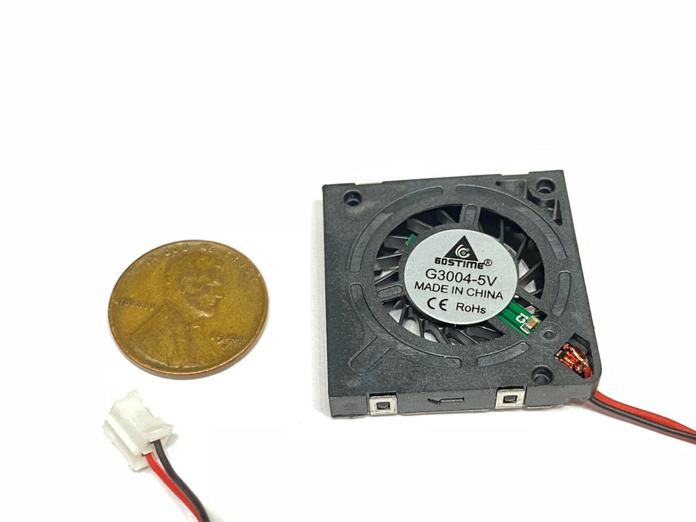 2 Pieces Blower fan 3004 5V 30mm x 4mm 3cm mini small cpu 3d printer micro E14