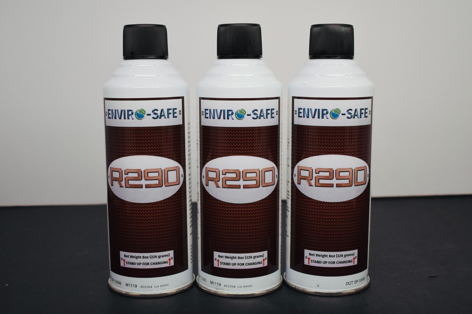 R290 UPRIGHT CHARGE K-28 VALVE 3 CANS