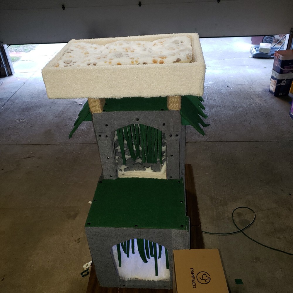 The Ultimate Indoor Cat House with Everything Your Cat Needs!