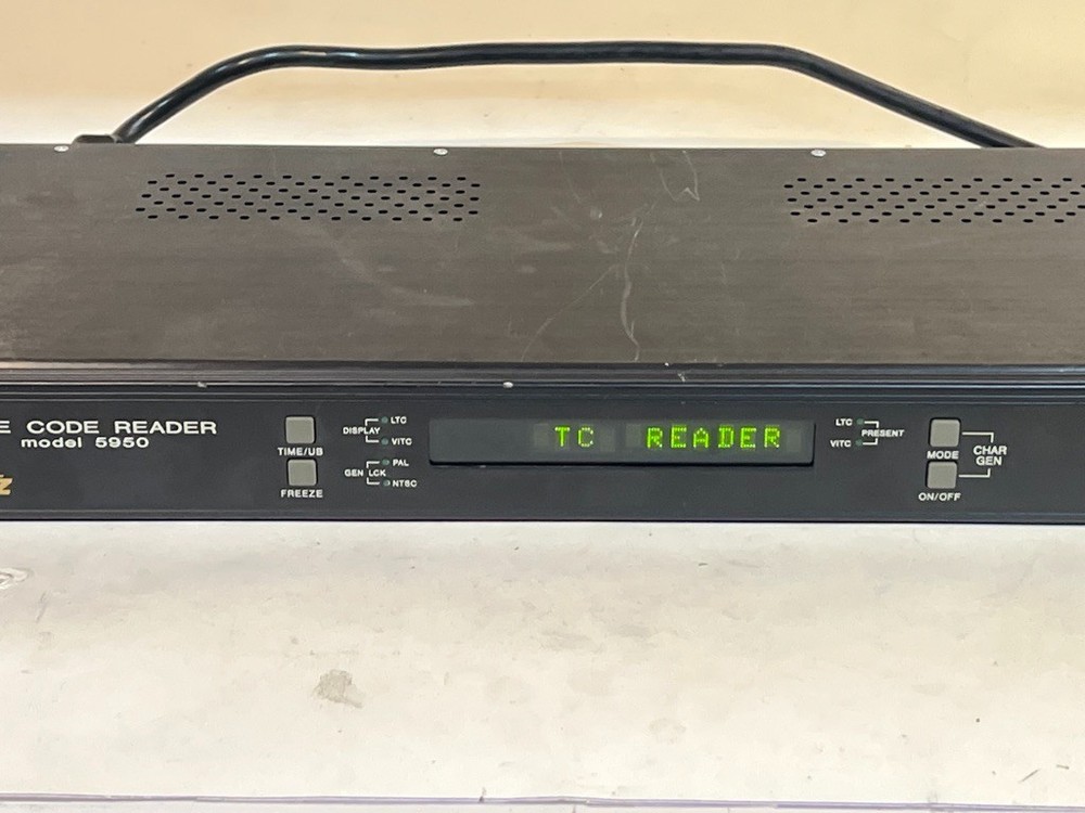 Evertz Microsystems Time Code Reader Model # 5950