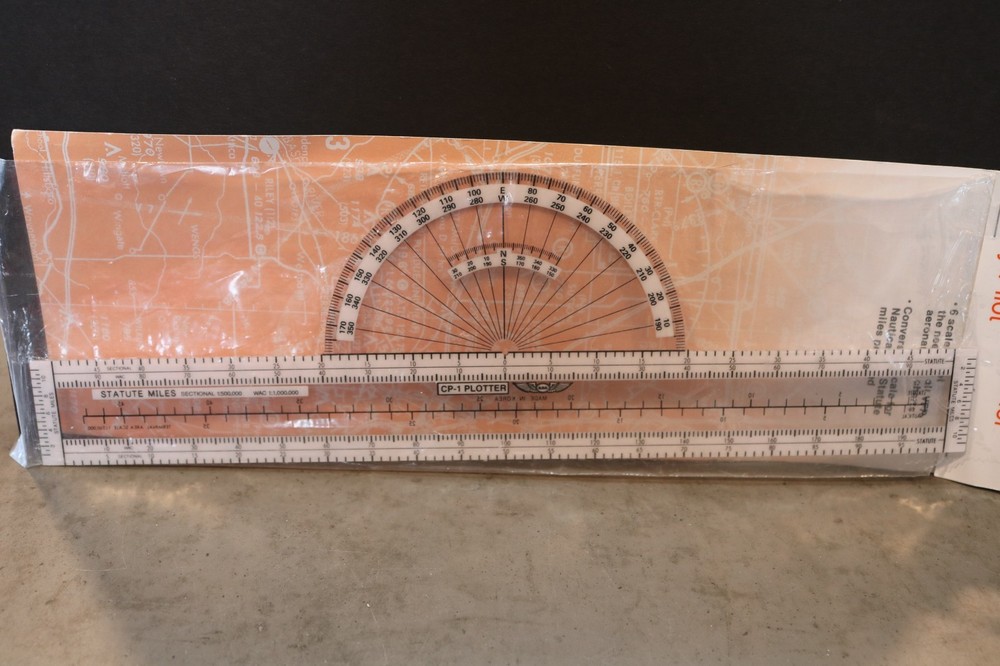 ASA FIXED PLOTTER PILOT TOOL NAVIGATION GUIDE CP-1