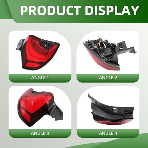 Driver Tail Light Assembly Compatible with 2018 2019 2020 2021 Terrain Left