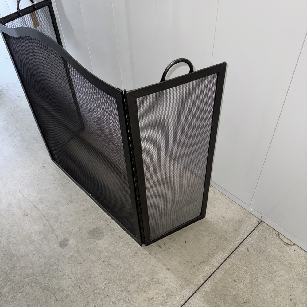 Brass & Steel Fireplace Screen