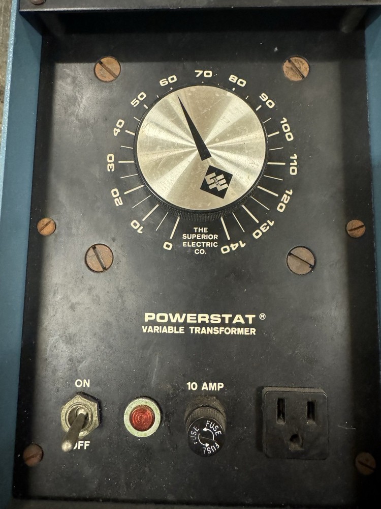 Powerstat Power Stat Variable Autotransformer 120 Vac Input / 0-140 Vac 10A