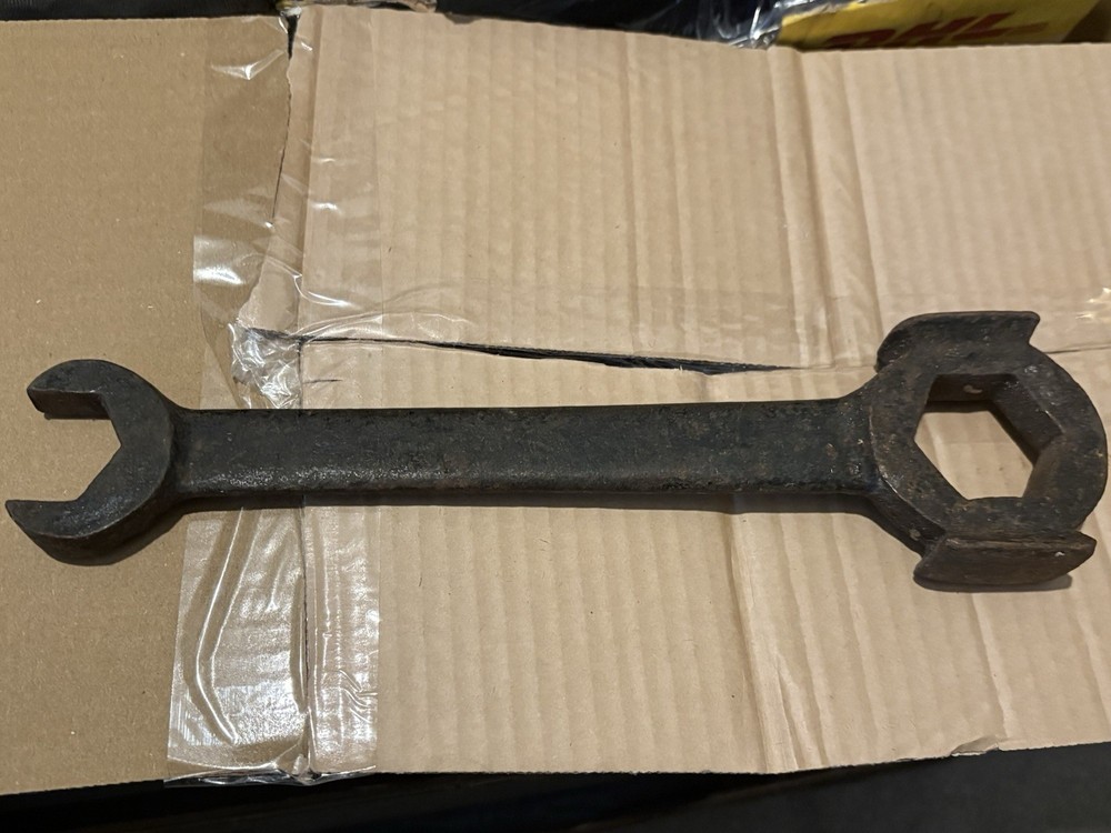 vintage hammer spanner wrench