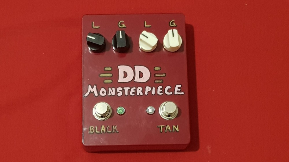 MONSTERPIECE DOUBLE D DISTORTION PEDAL