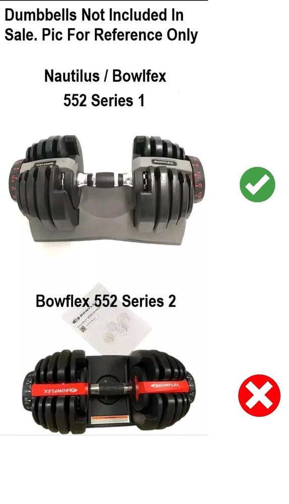 AUTHENTIC Bowflex / Nautilus SelectTech 552 Series 1 Disc Replacements
