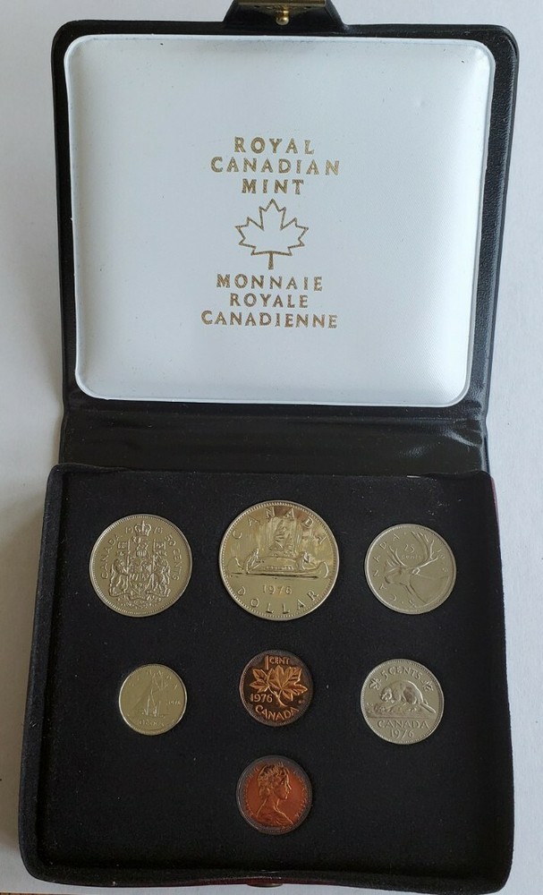 1976 Royal Canadian Mint 7 Coin