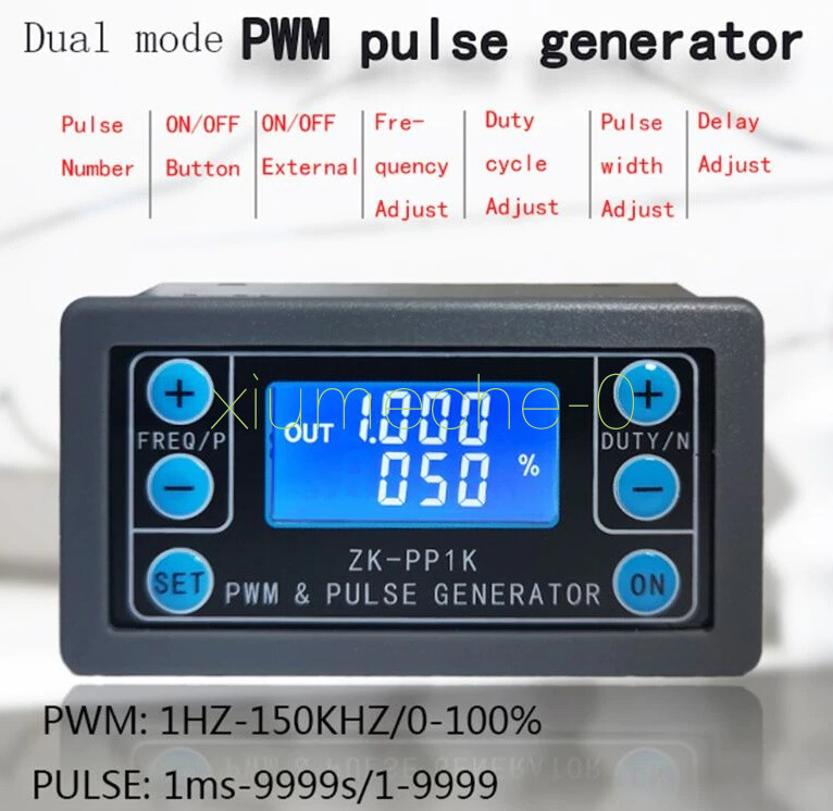 Dual Mode PWM Generator Pulse Generator Frequency Duty Cycle Adjustable Module M