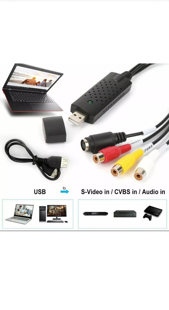 VHS To DVD Wizard Software | USB Video Capture Device Grabber | Digital Video