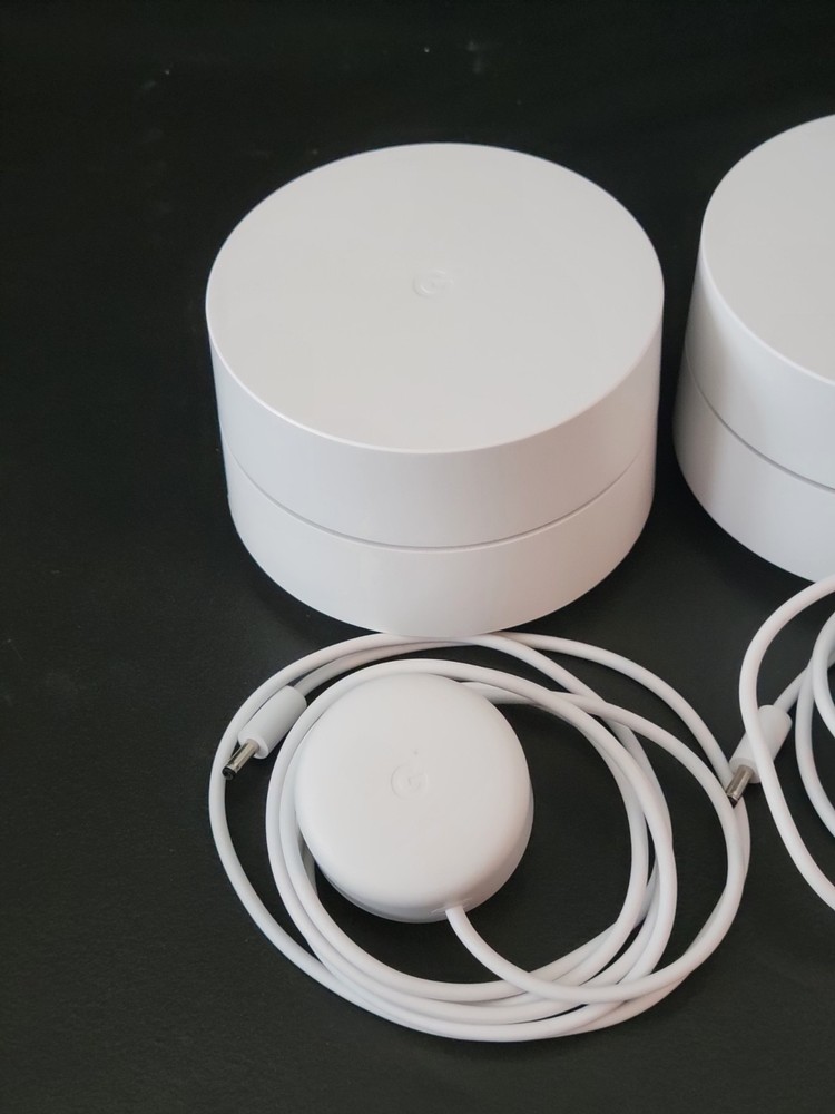 Google Wi-Fi Mesh 3 Pack Model GJ2CQ - White - TESTED/WORKING