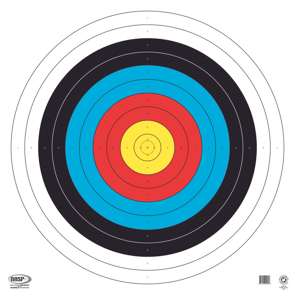 Maple Leaf NASP Target 80 cm. 25 pk. Tag Weight