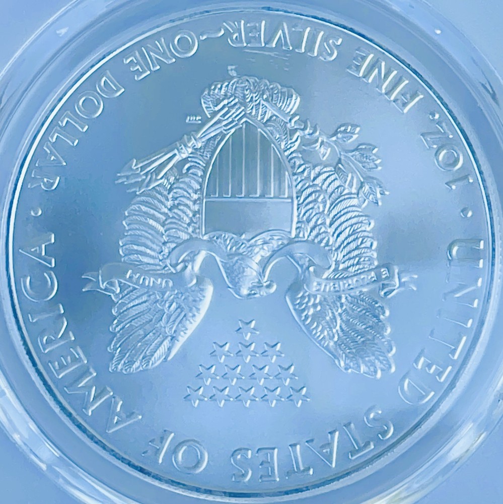 2009 SILVER EAGLE PCGS MS70