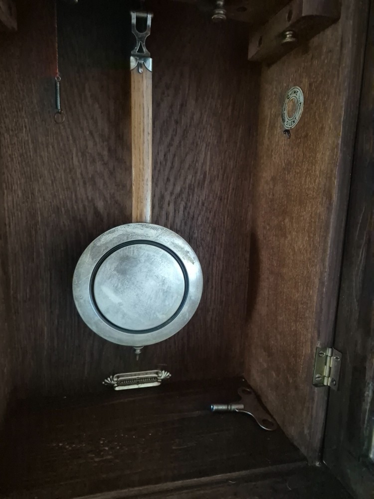 Junghans 112 years old Westminster chime wall clock ( 0741 )
