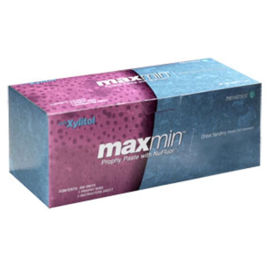 MAXmin 200 Cups Dental Prophy Paste 1.23% Fluoride Coarse Medium Non Splatter