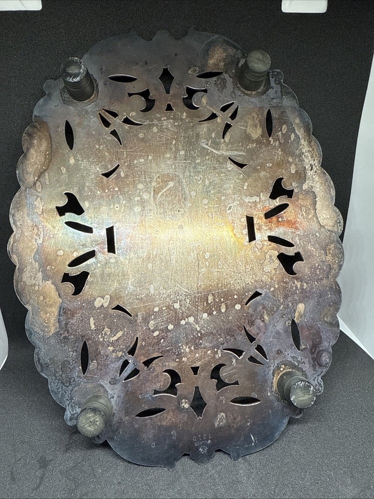 Vintage - WALLACE Silverplate 7310 Trivet Hot Plate
