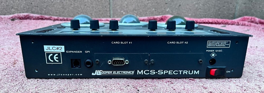 JL Cooper MCS Spectrum Colorist Control Panel