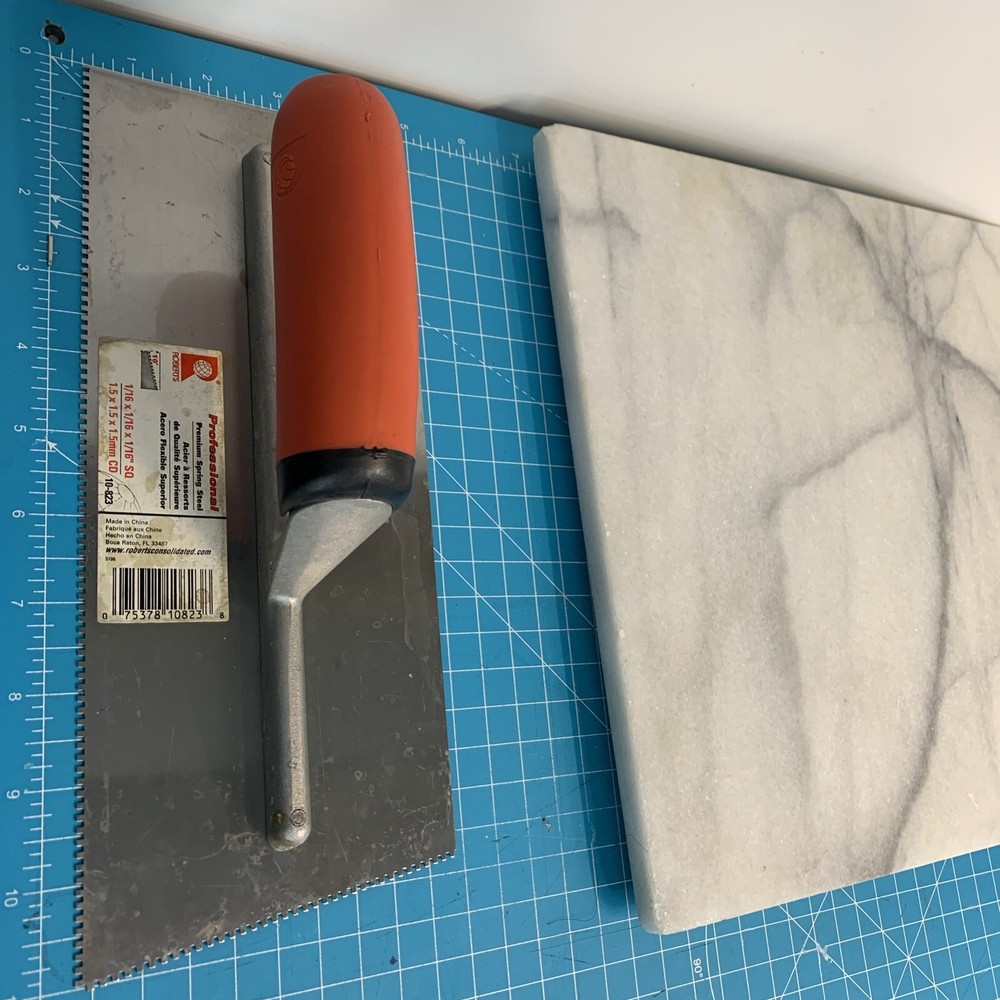 Cut Back Notched 10deg Trowel