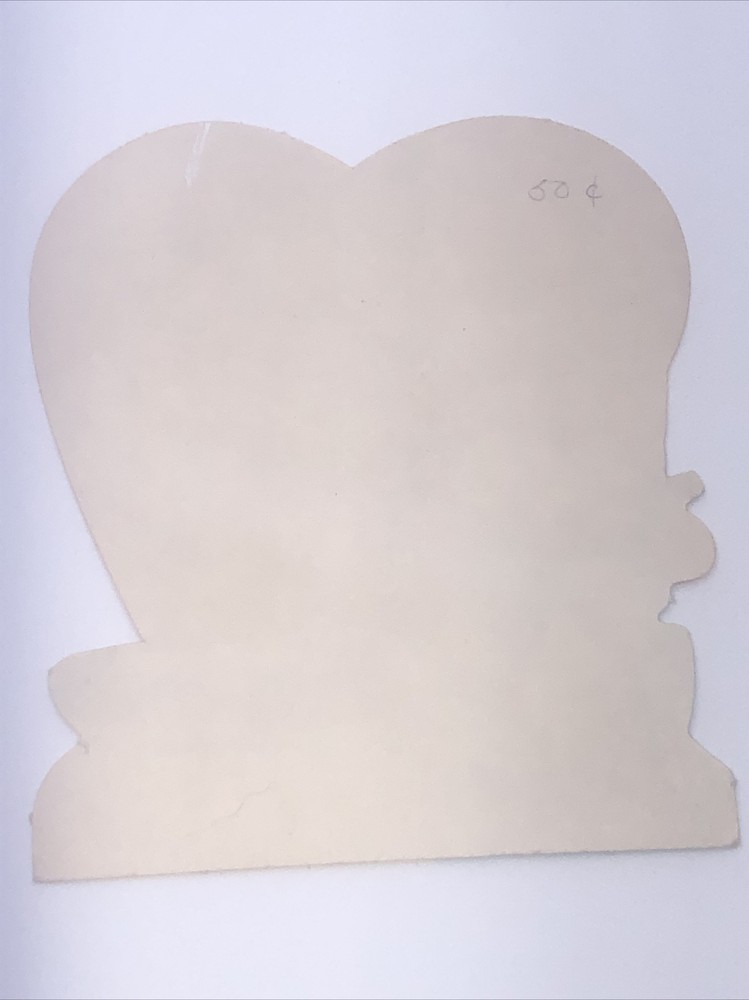 vtg Valentin card 4x3.5”