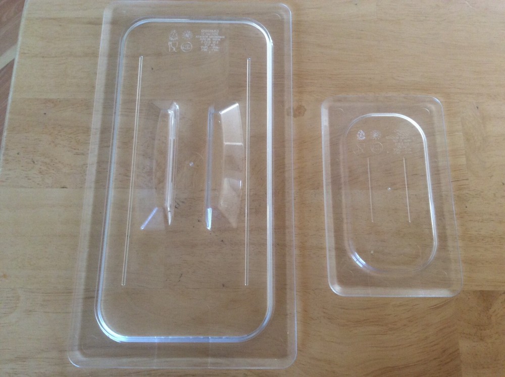 CAMBRO 1/3 and 1/9 CLEAR LID