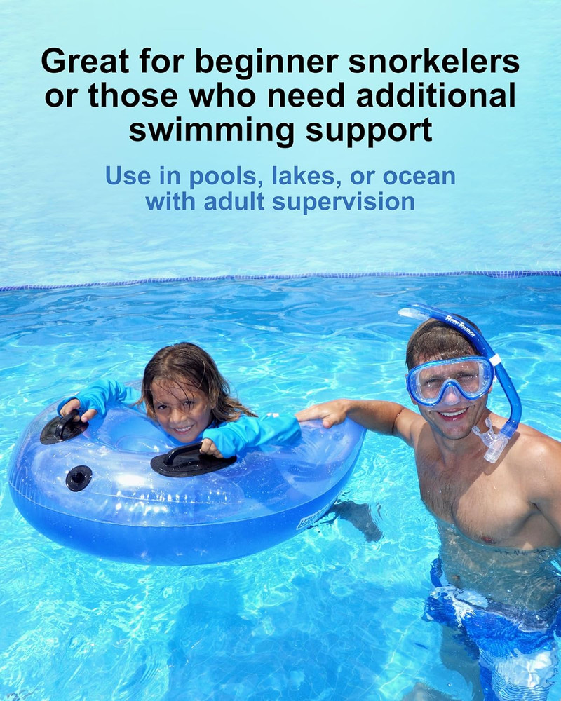 Inflatable Snorkeling Float, Blue