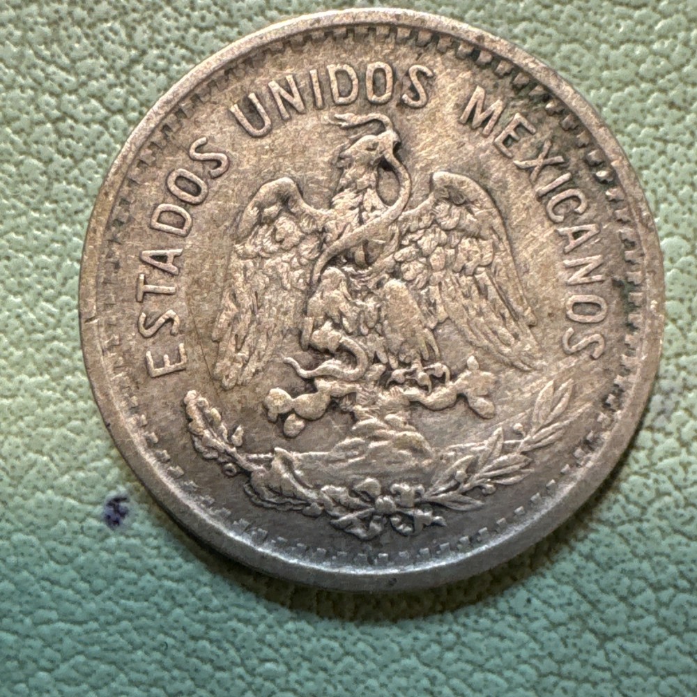 Mexico - 1905 Silver 10 Centavos Eagle Snake Reverse Nice