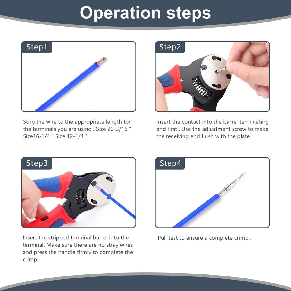 Deutsch Connector Kit 636PCS Crimp Tool Removal