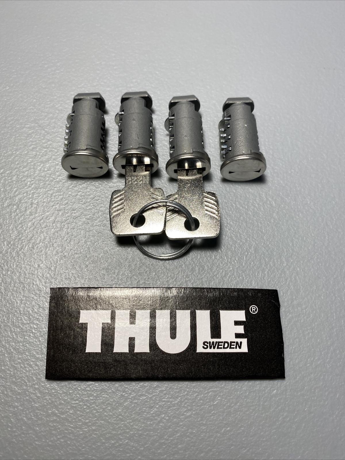 Thule One-Key System Lock Cylinders (Pack of 4) - Thule Lock Set 4 Pack *NEW*