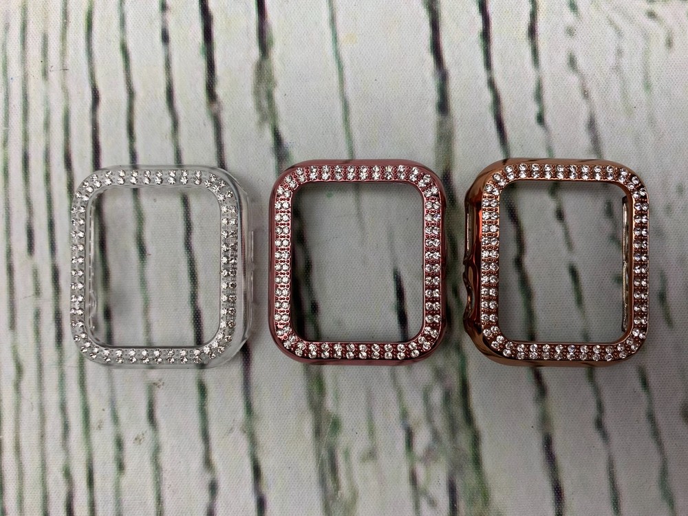 40mm Case Compatible with Watch Case Bling Frame Protective Case