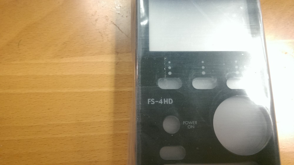 Front Panel Cover for Focus DTE Technology FS-4HD Portable Recorder