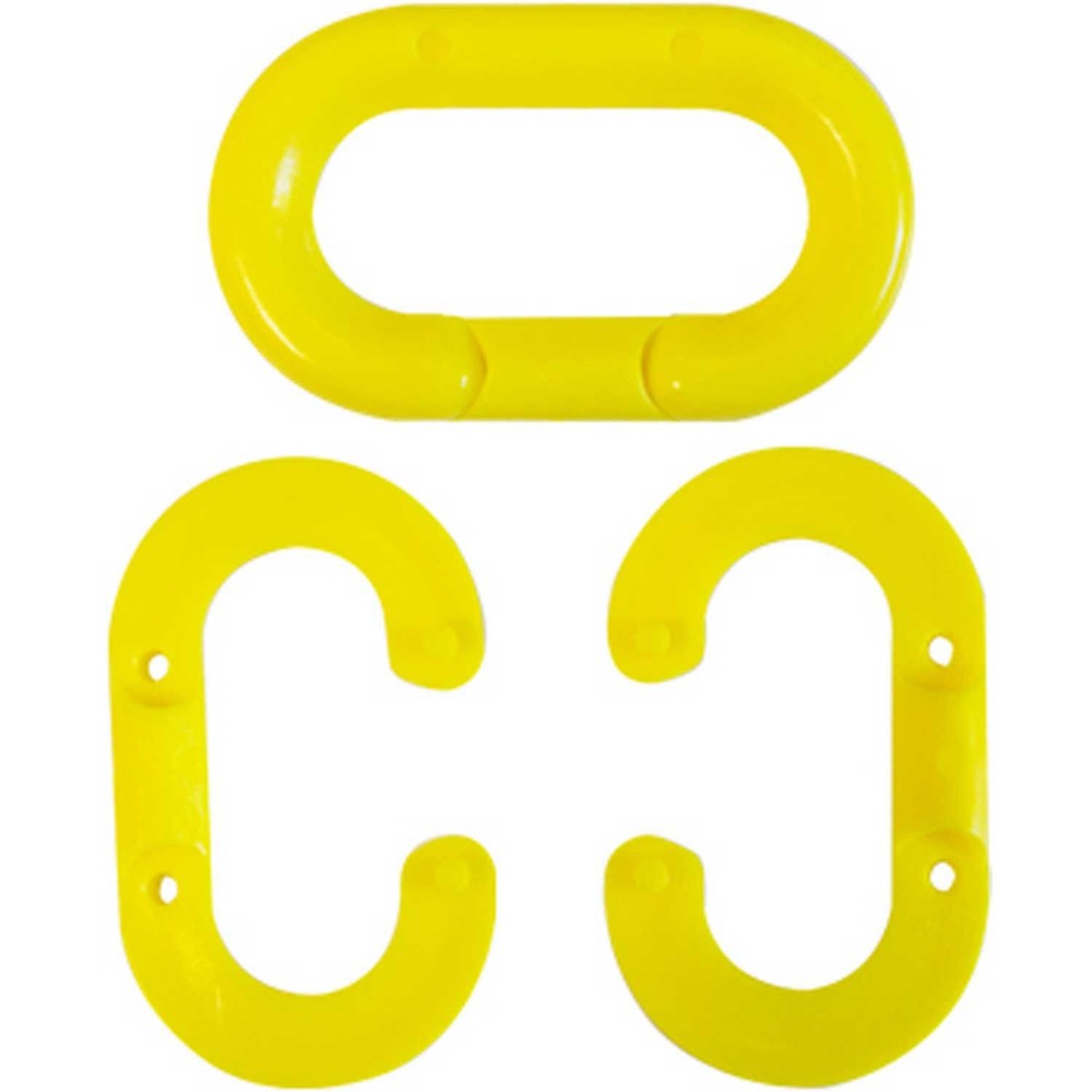 Mr. Chain Plastic Master Link 2" Link Yellow 10/Pack