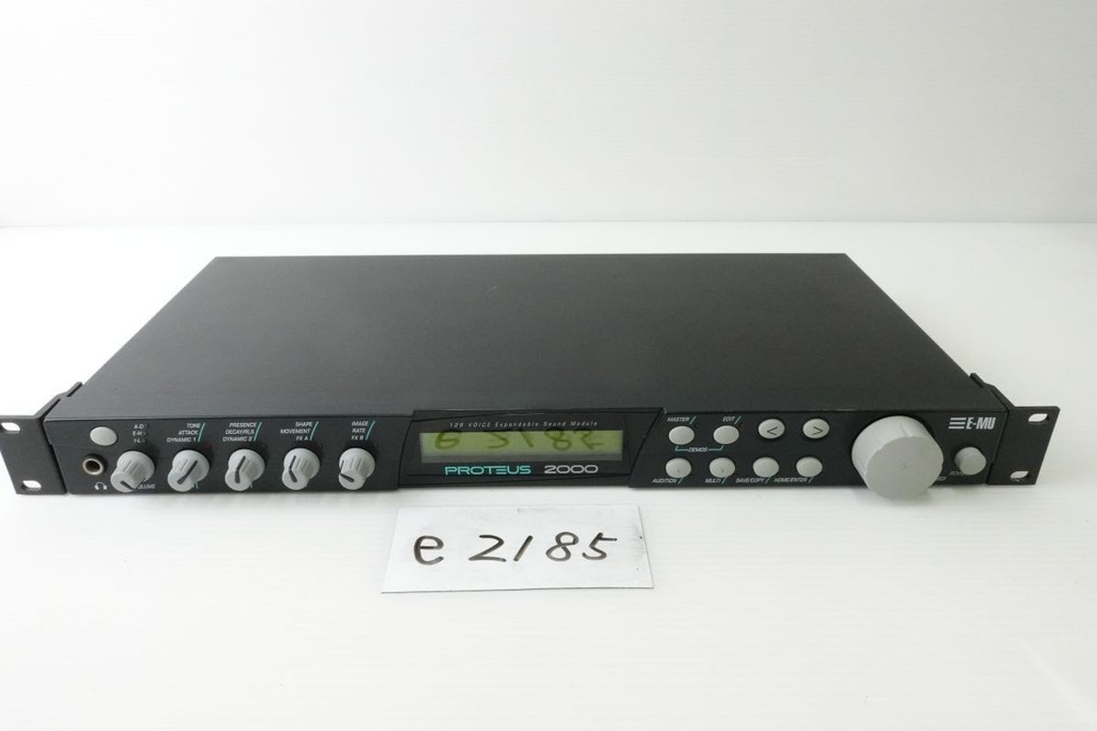 【VG++】E-MU PROTEUS 2000 128 Voice Synthesizer Sound Module