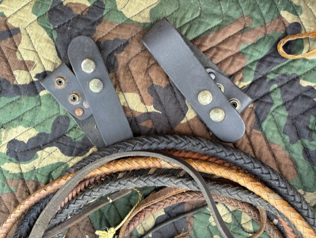 Leather wip Professional 4 pieces