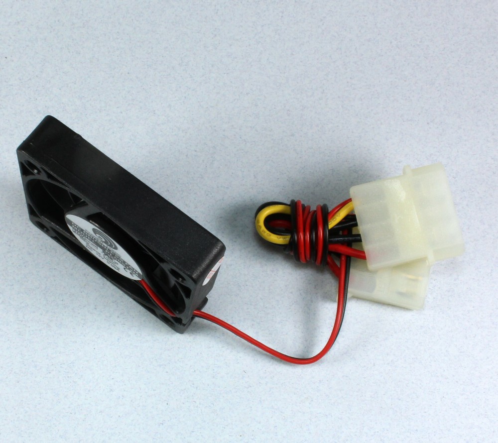 2pcs Power Logic Fan PL50S12M, 2 Wire with Molex Connection