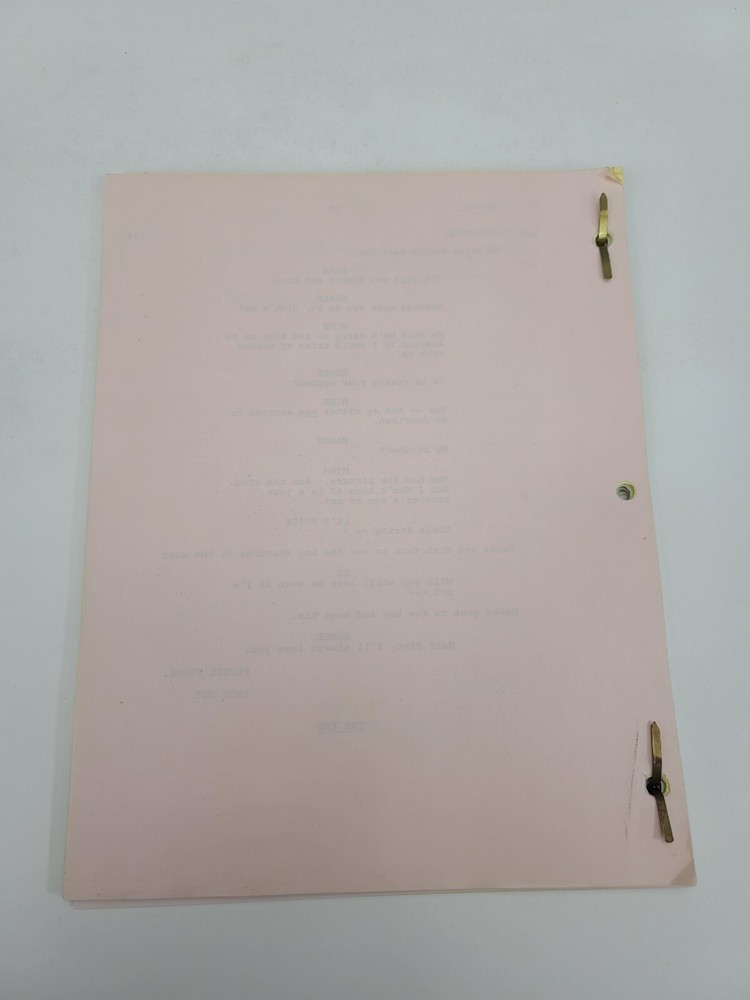 AIRWOLF / Robert George 1985 TV Script, Jan-Michael Vincent "Half Pint"