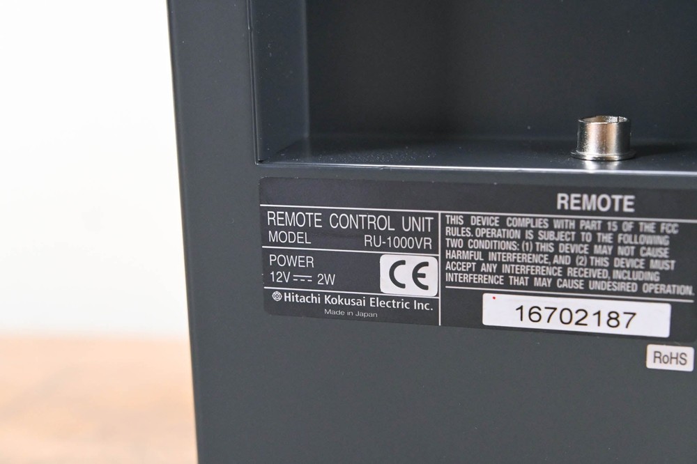 Hitachi RU-1000VR Remote Control Panel CG009CD