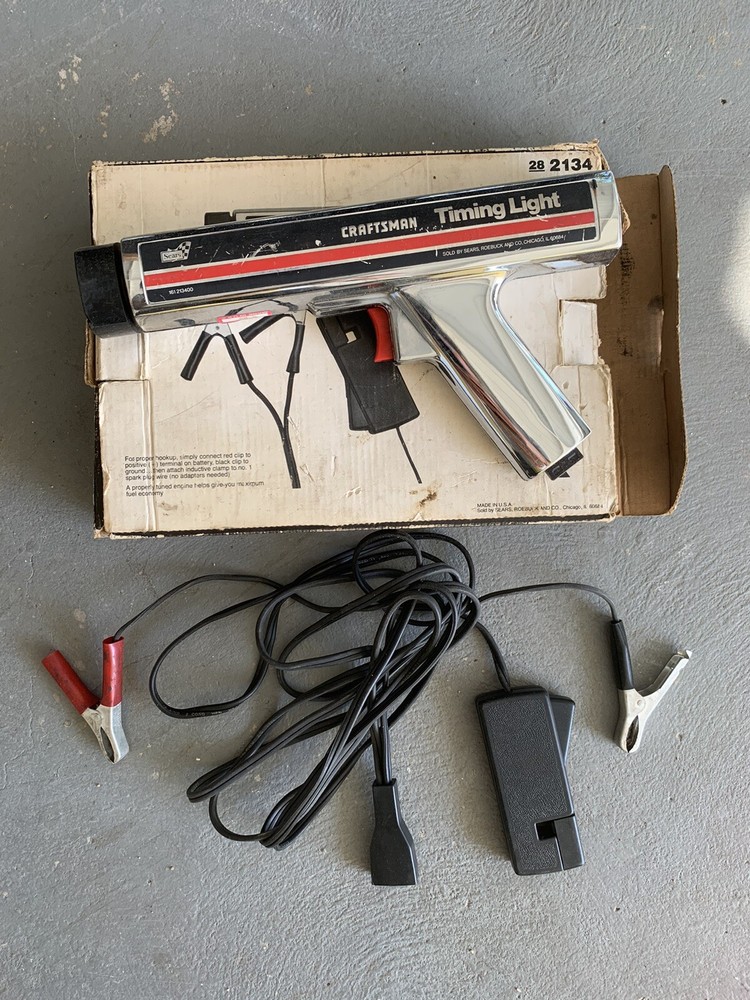 Vintage Sears Craftsman Inductive Timing Light Model 161.2134
