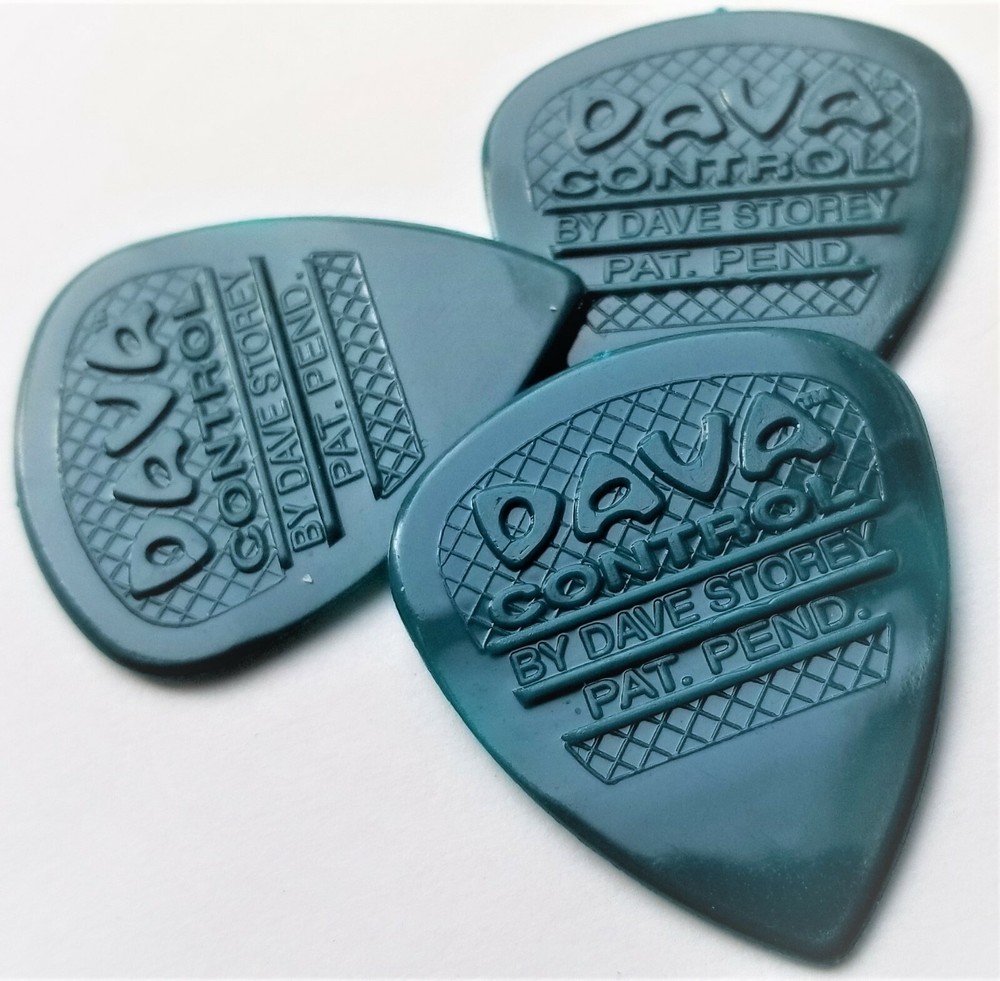 Dava Control NYLON (D0508) Guitar Picks 3/Picks Green