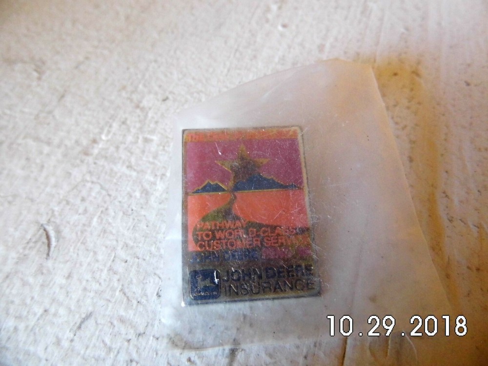 4 Misc. John Deere Lapel/Hat Pins