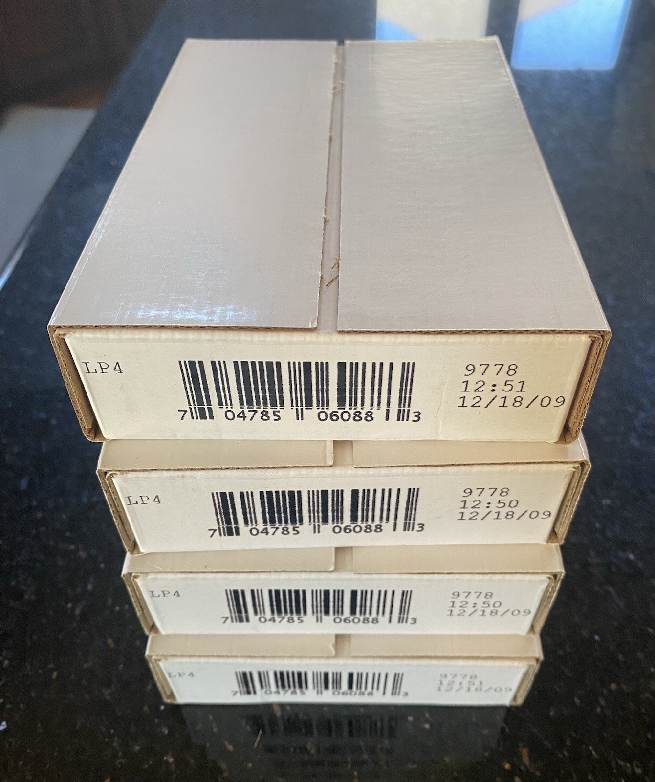 2009 P&D Lincoln Cent LP4 ~2 Rolls in One US Mint SEALED BOX Lot Of 4 Boxes